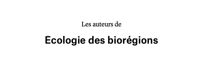 Auteurs_Ecologie_Bioregions
